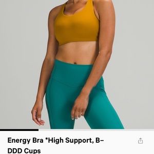 Lululemon energy bra high support size 32D